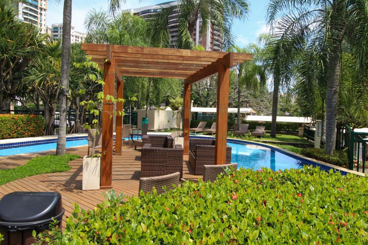 Barra Da Tijuca - 9 - Flat Premium Com Cozinha, Fogao Cooktop, Geladeira Grande, Smart Tv Grande, Lindo E Muitissimo Confortavel, Balsa Para A Praia Gratis E Estacionamento Gratuito Rio de Janeiro Zewnętrze zdjęcie