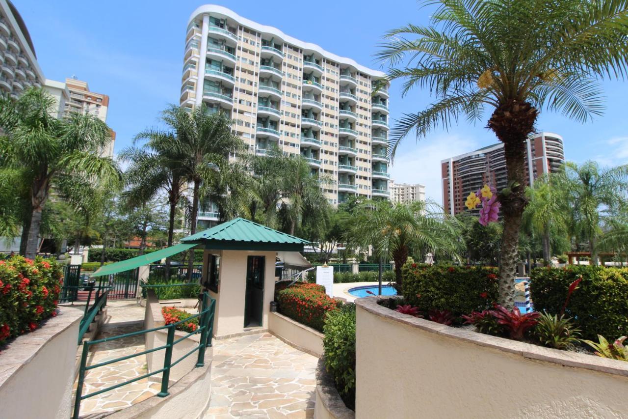 Barra Da Tijuca - 9 - Flat Premium Com Cozinha, Fogao Cooktop, Geladeira Grande, Smart Tv Grande, Lindo E Muitissimo Confortavel, Balsa Para A Praia Gratis E Estacionamento Gratuito Rio de Janeiro Zewnętrze zdjęcie