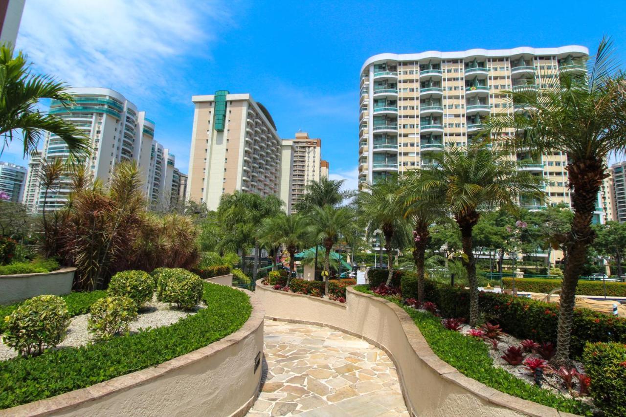 Barra Da Tijuca - 9 - Flat Premium Com Cozinha, Fogao Cooktop, Geladeira Grande, Smart Tv Grande, Lindo E Muitissimo Confortavel, Balsa Para A Praia Gratis E Estacionamento Gratuito Rio de Janeiro Zewnętrze zdjęcie