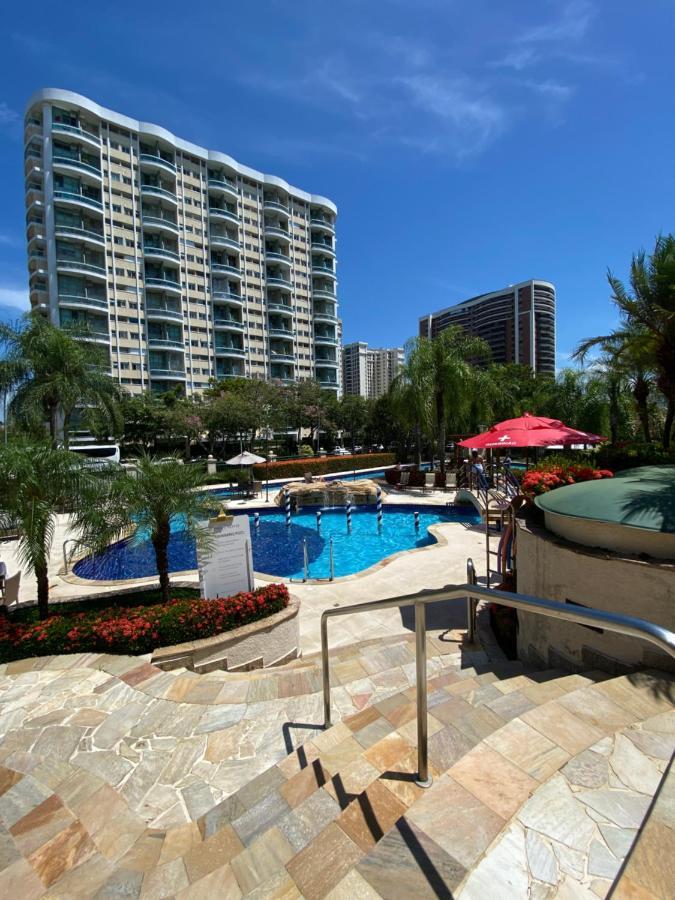 Barra Da Tijuca - 9 - Flat Premium Com Cozinha, Fogao Cooktop, Geladeira Grande, Smart Tv Grande, Lindo E Muitissimo Confortavel, Balsa Para A Praia Gratis E Estacionamento Gratuito Rio de Janeiro Zewnętrze zdjęcie